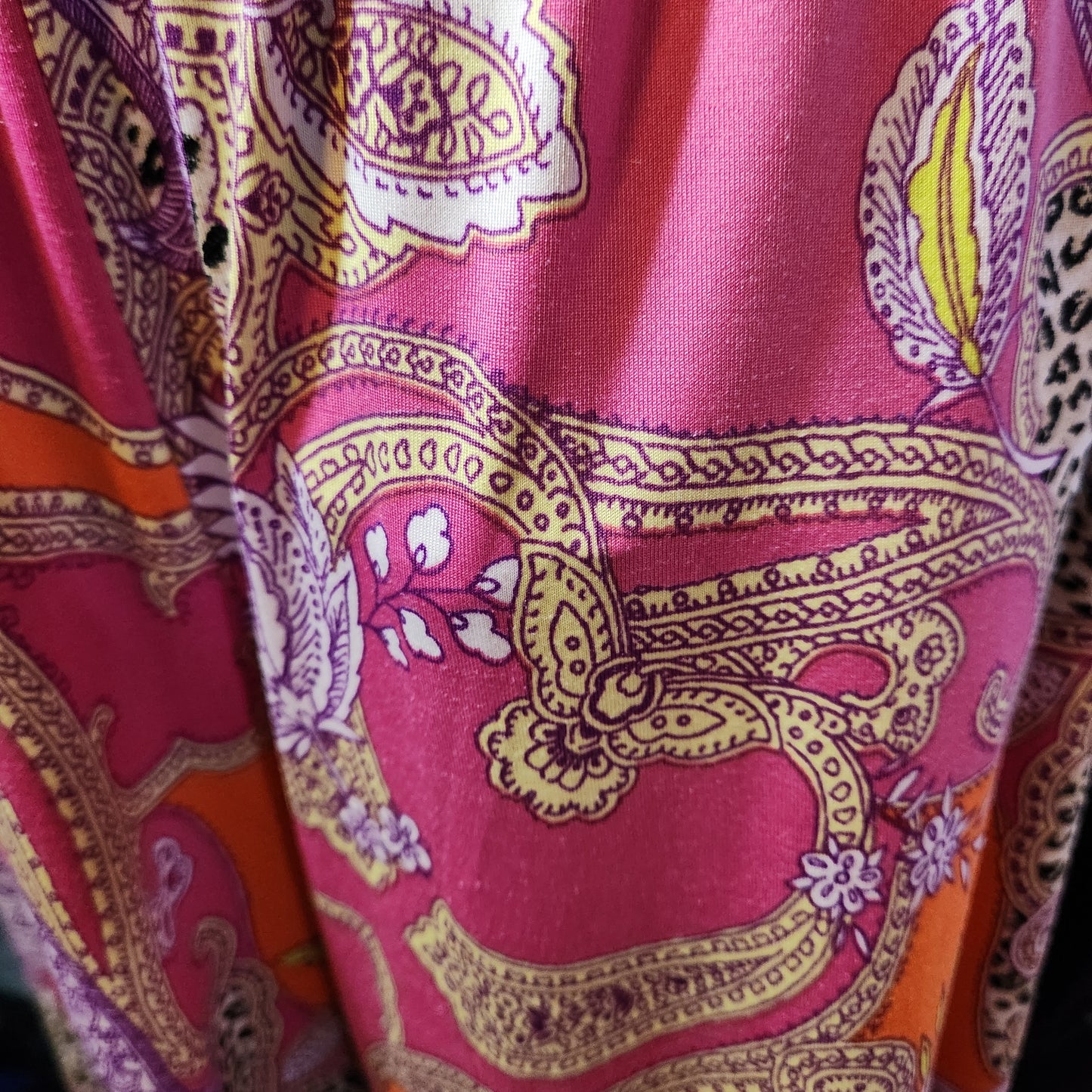 2020's Pink Paisley Cotton Pants