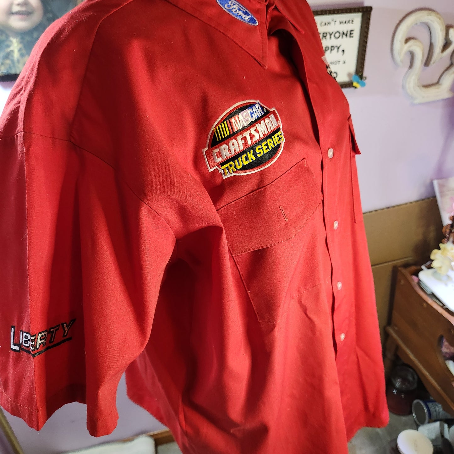 1999 NASCAR Pit Crew Button Down