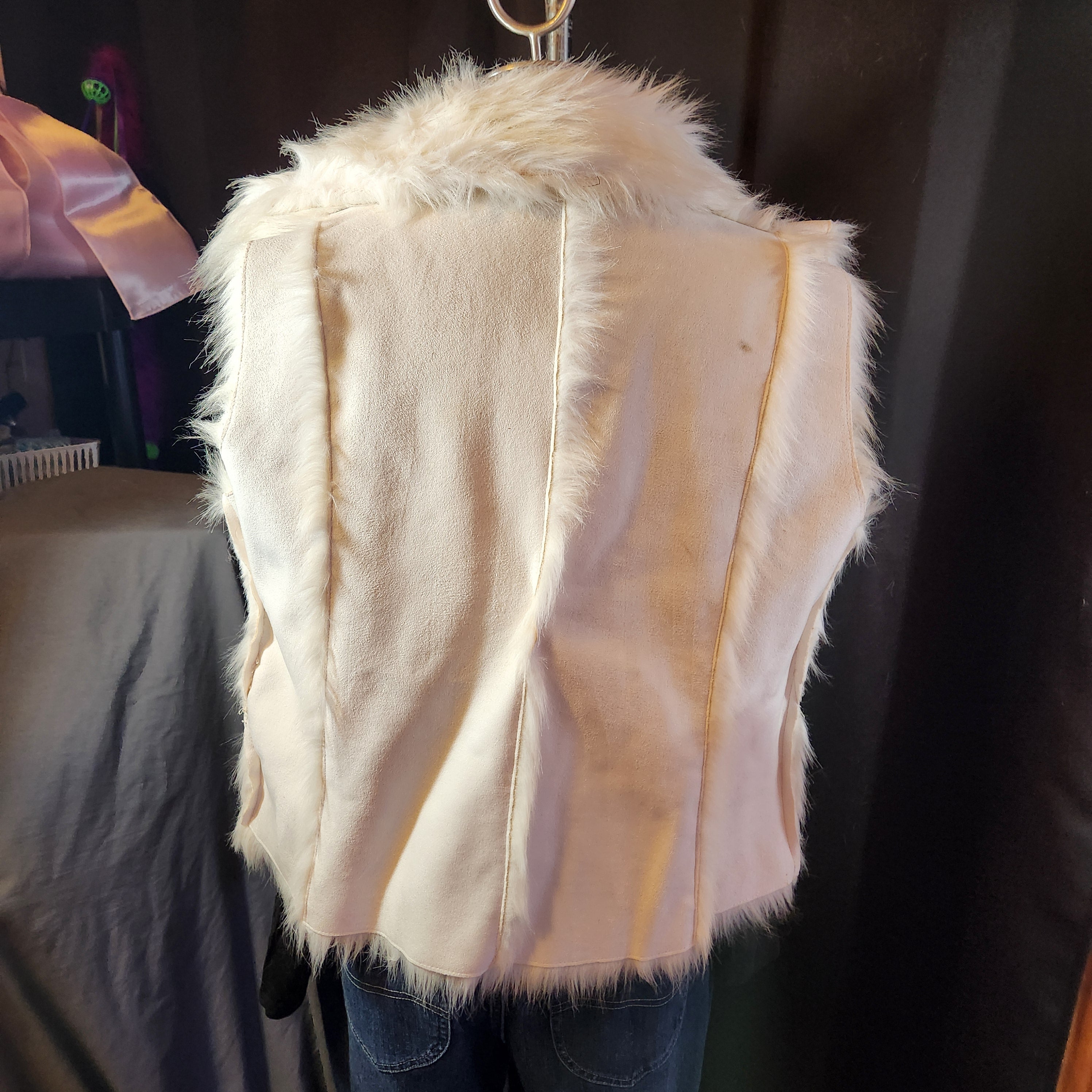 1990's Faux Fur Reversable Vest