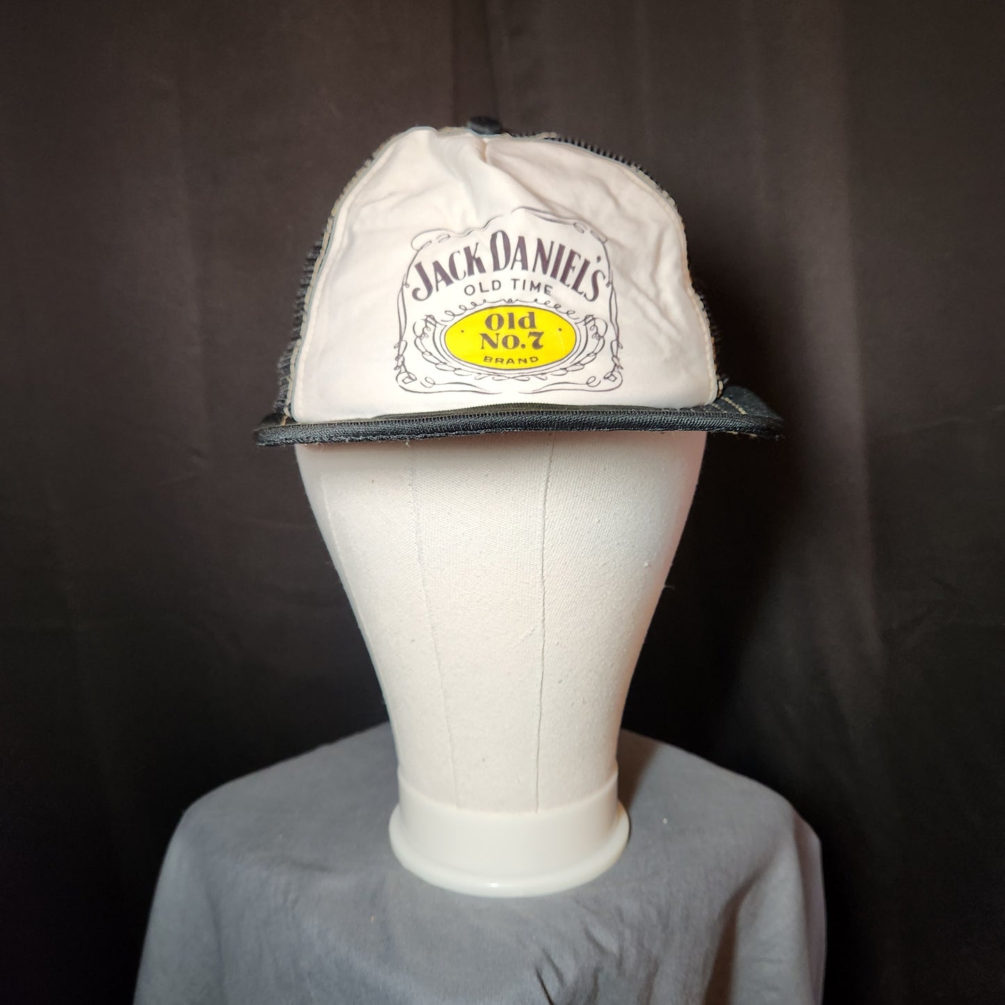 Jack Daniel's White and Black Trucker Hat