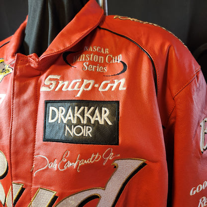 1990's Leather NASCAR "Dale Earnhardt Jr" Jacket
