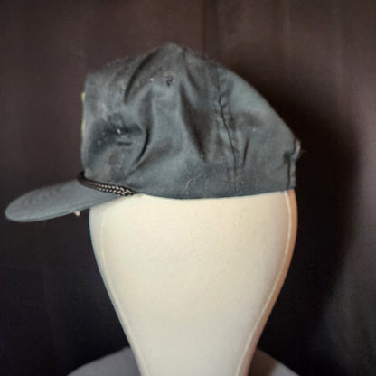 LEaP Black Fabric Baseball Cap