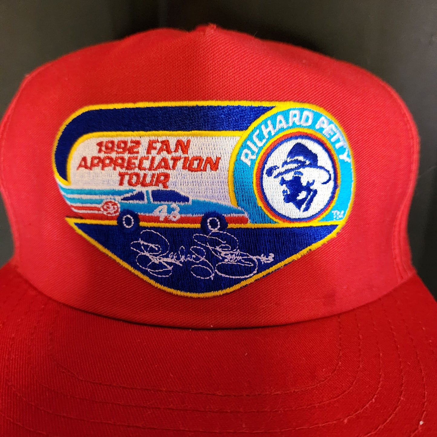 1992 Richard Petty Fan Appreciation Tour Baseball Cap