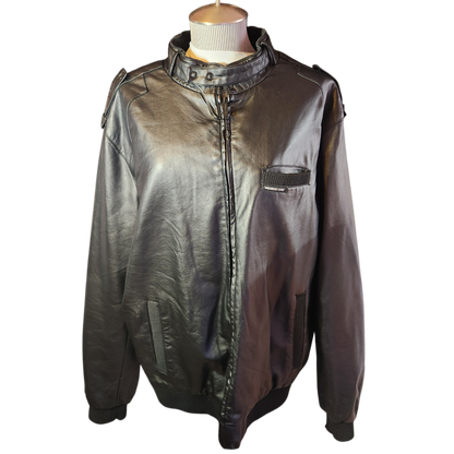 Members Only Jacket! Faux Leather Jacket
