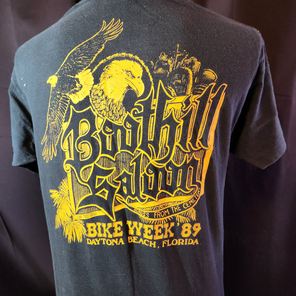 1989 Bike Week. Myrtle Beach, SC. Boothill Saloon