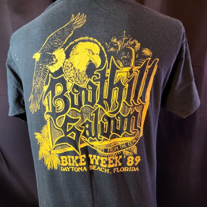 1989 Bike Week. Myrtle Beach, SC. Boothill Saloon