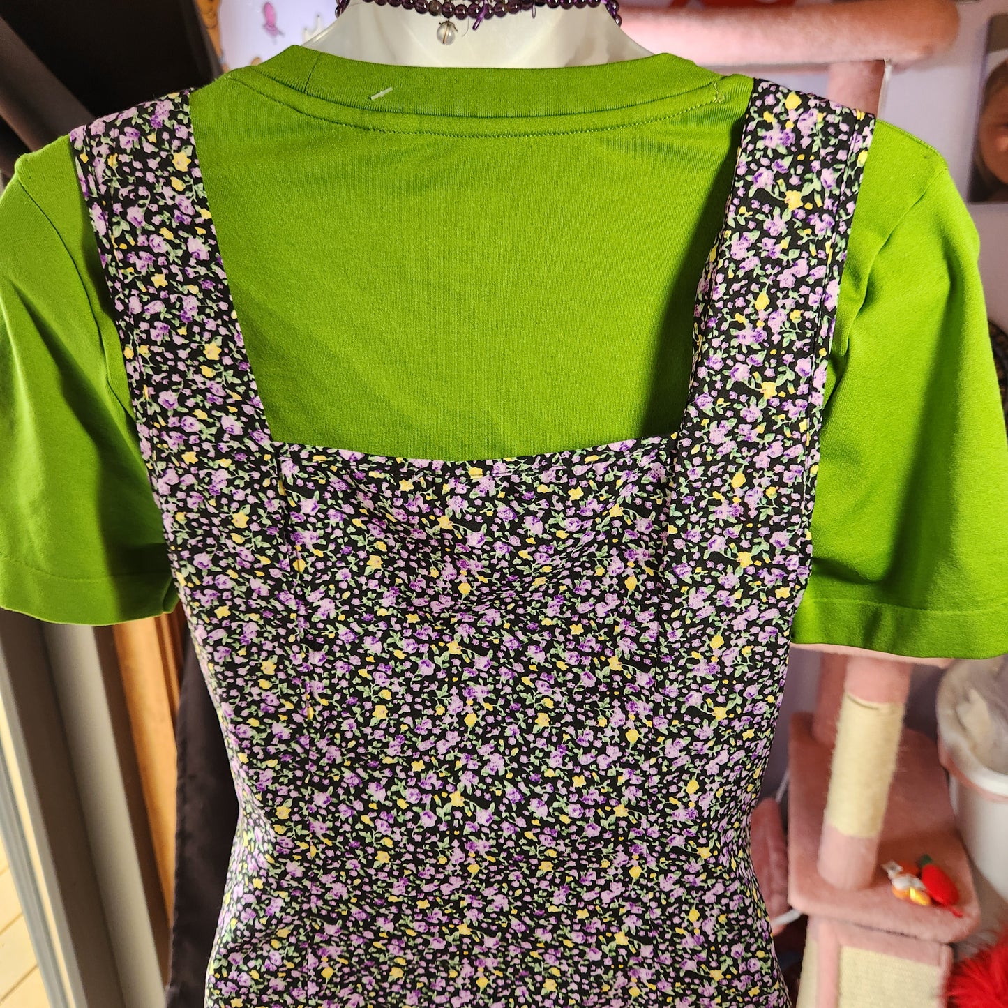 Wednesday's Girl Floral Button Up Dress