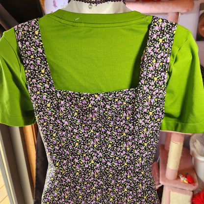 Wednesday's Girl Floral Button Up Dress