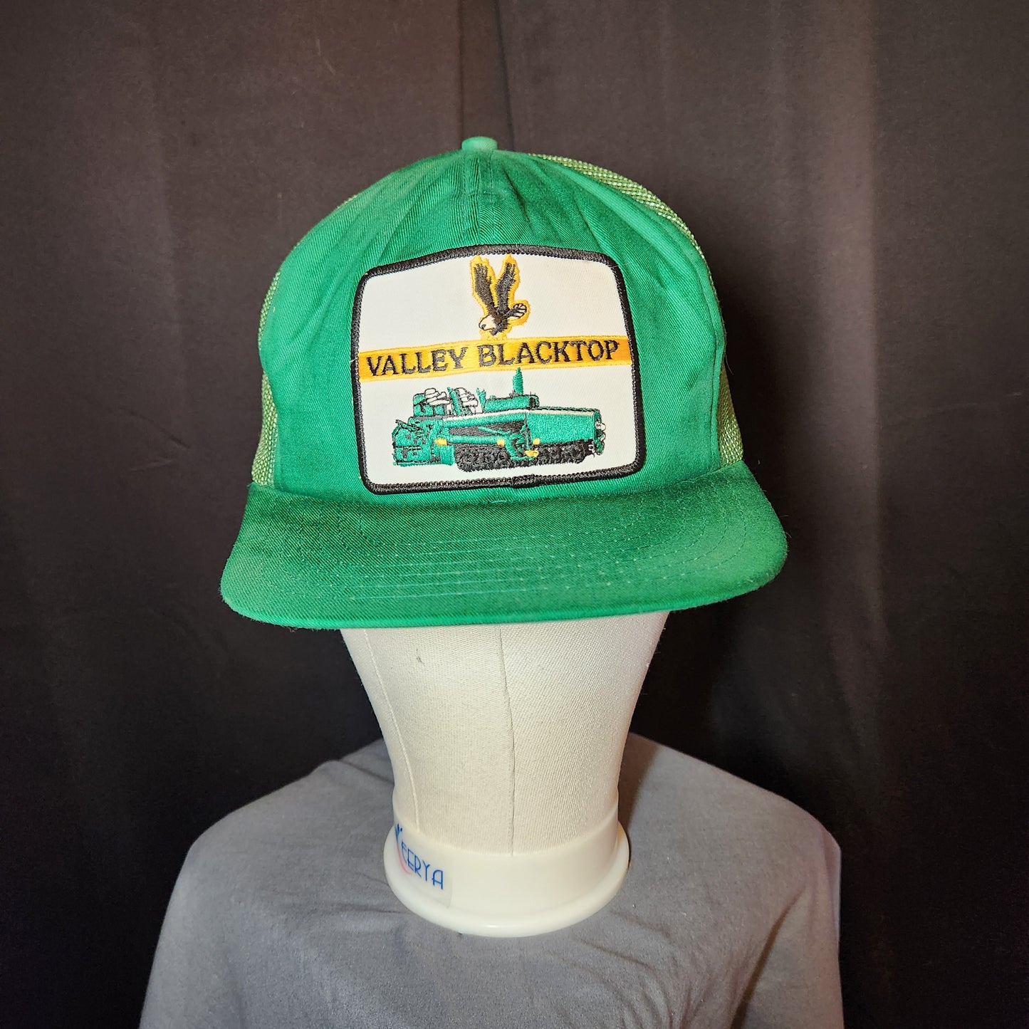 Valley BlackTop Green Trucker Hat