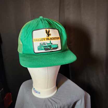 Valley BlackTop Green Trucker Hat