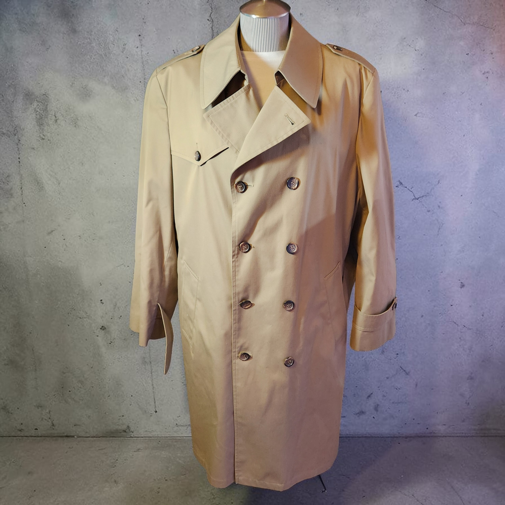 1990's Tan Trench Coat