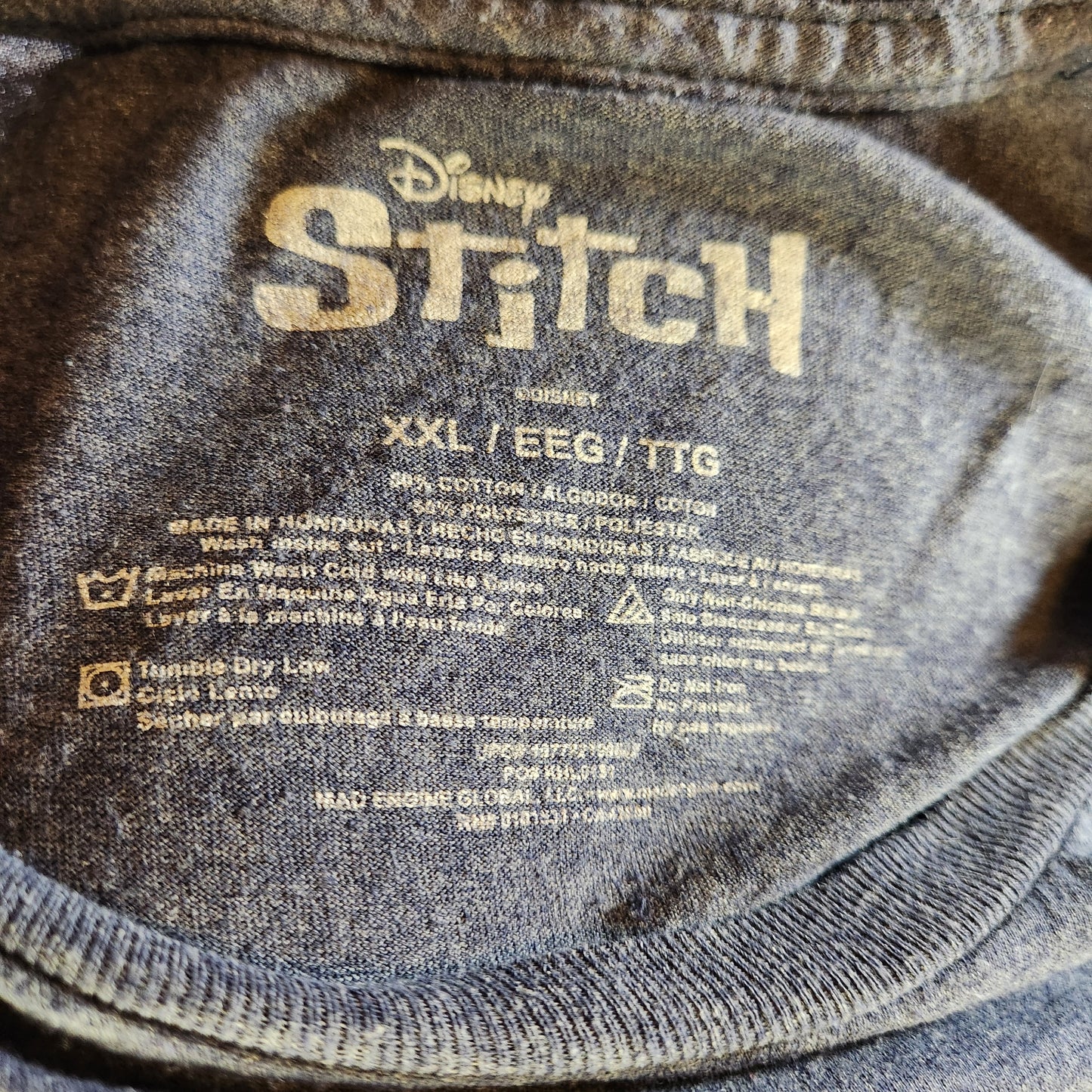 Navy Blue Stitch "Do Stuff" Tee