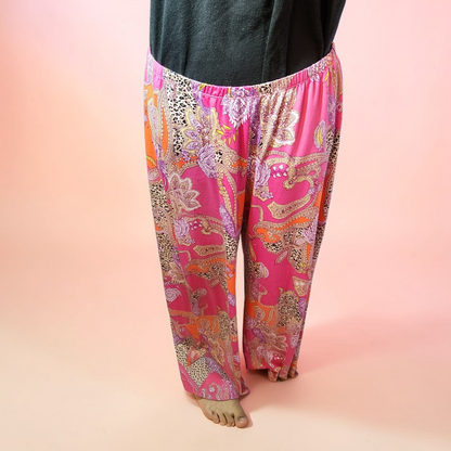 2020's Pink Paisley Cotton Pants