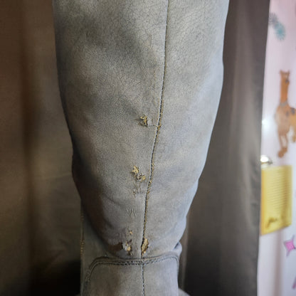 Fergalicious By Fergie Blue Suede Boots!