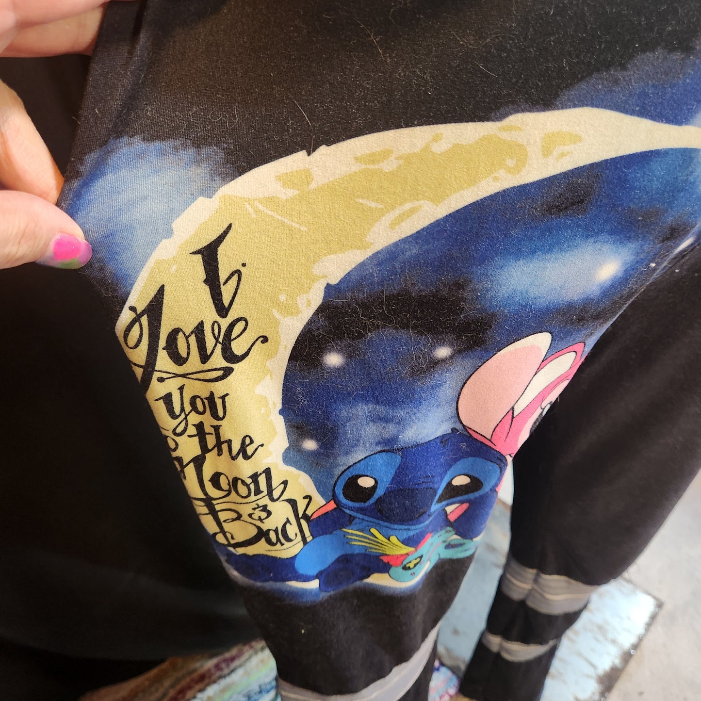 Stitch Pants with Attatched Skirt