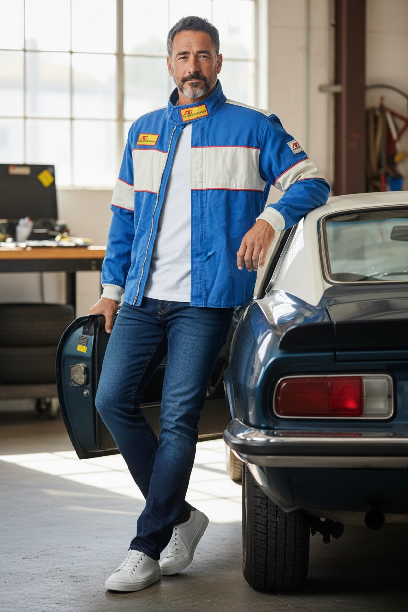 1990's NASCAR Race Jacket