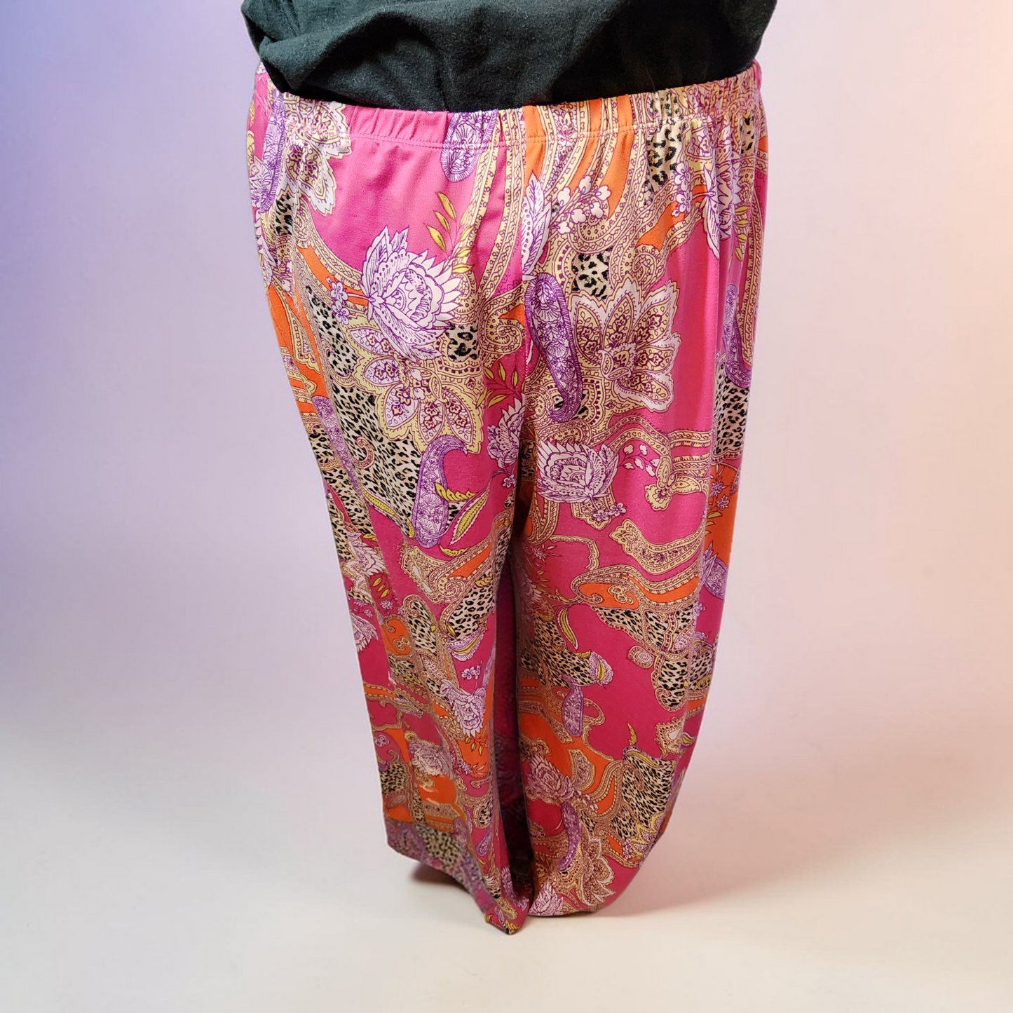 2020's Pink Paisley Cotton Pants