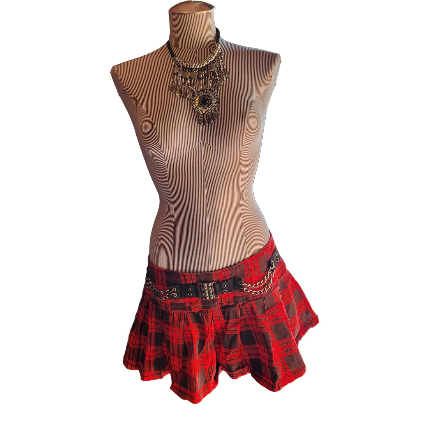 Y2K Goth Mini Skirt Designed by Tripp NYC