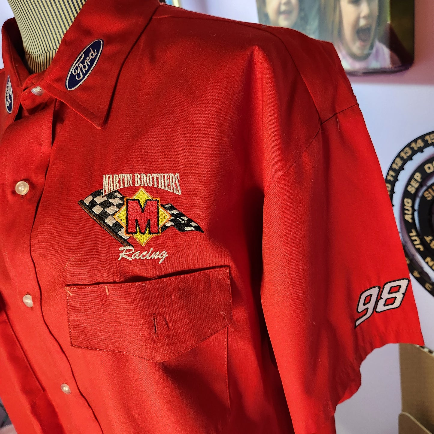 1999 NASCAR Pit Crew Button Down