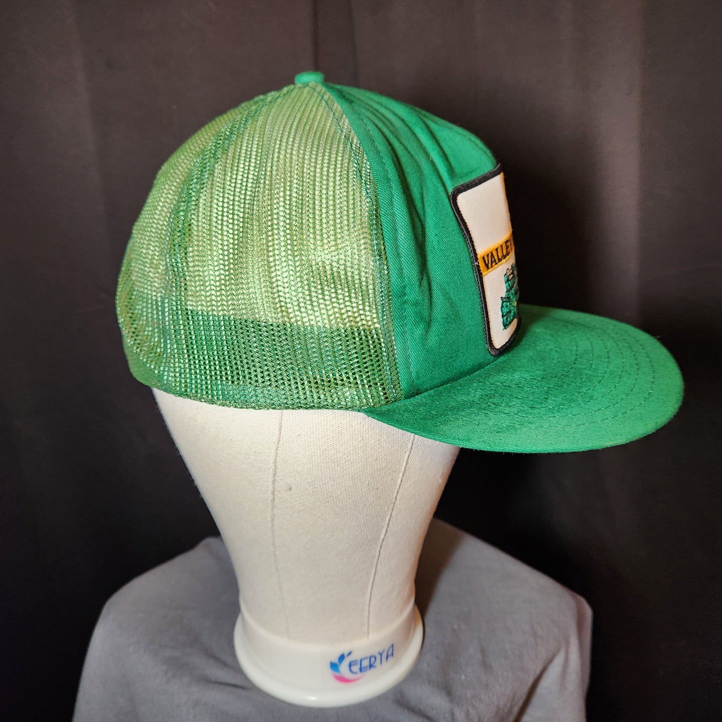 Valley BlackTop Green Trucker Hat