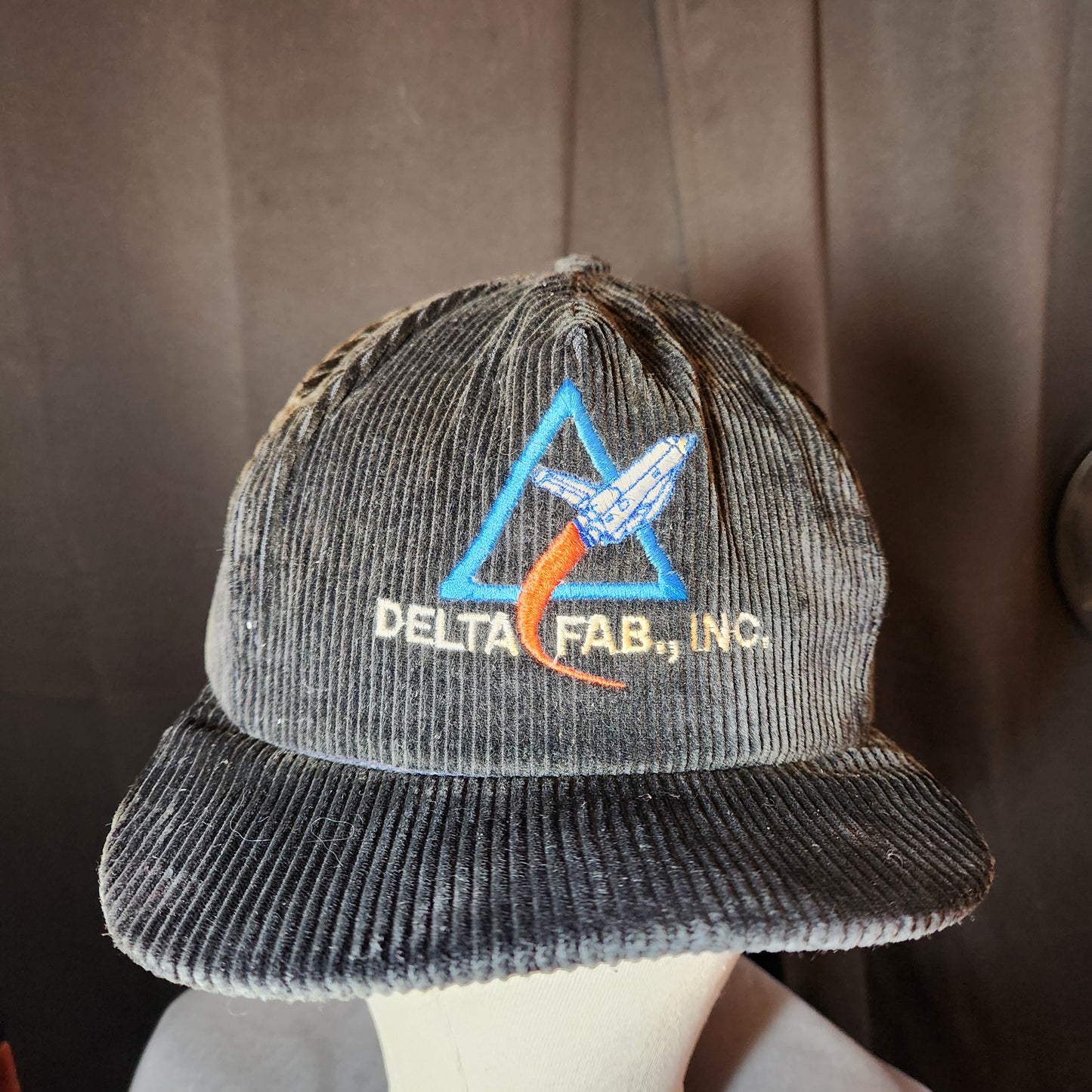 Delta Fab Inc Corduroy Baseball Hat
