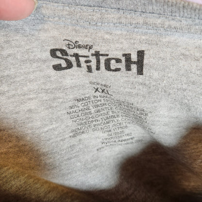 Grey Tee "Disney's Stitch"