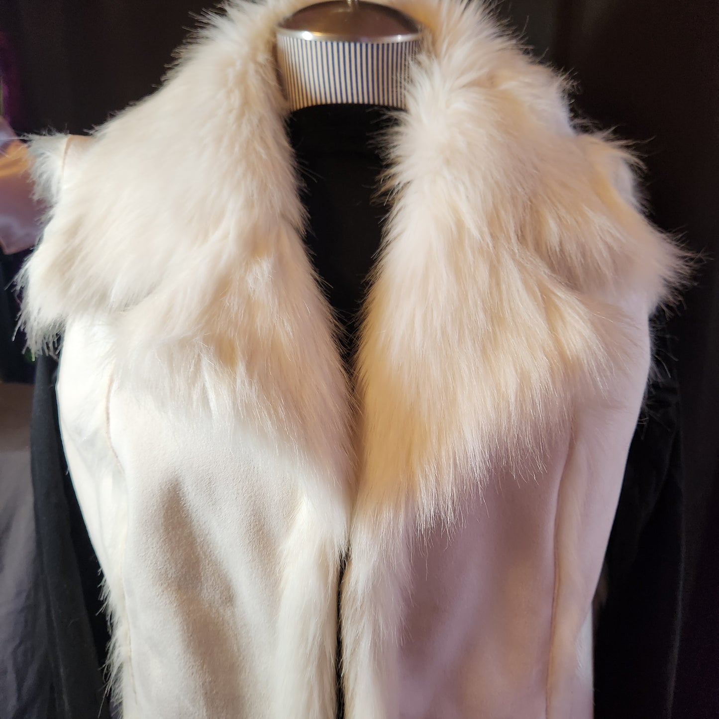 1990's Faux Fur Reversable Vest