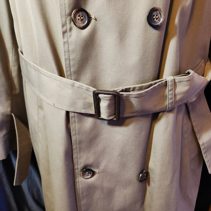 1990's Tan Trench Coat