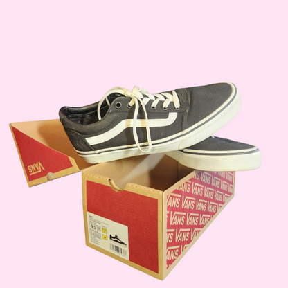 Vans Black and White Sneaker