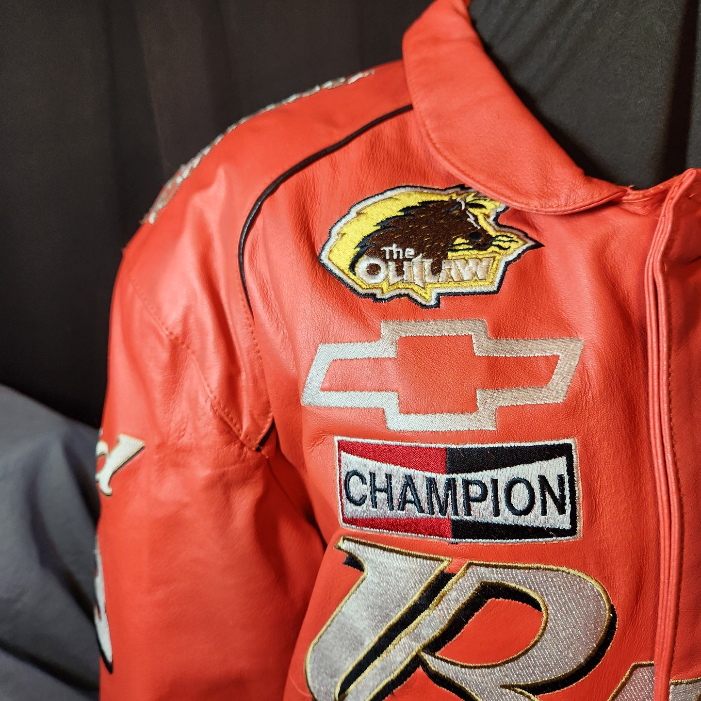 1990's Leather NASCAR "Dale Earnhardt Jr" Jacket
