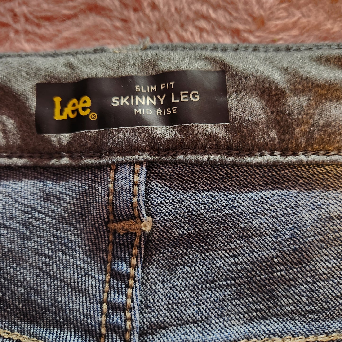 Lee SlimFit Skinny Leg Mid Rise Jeans