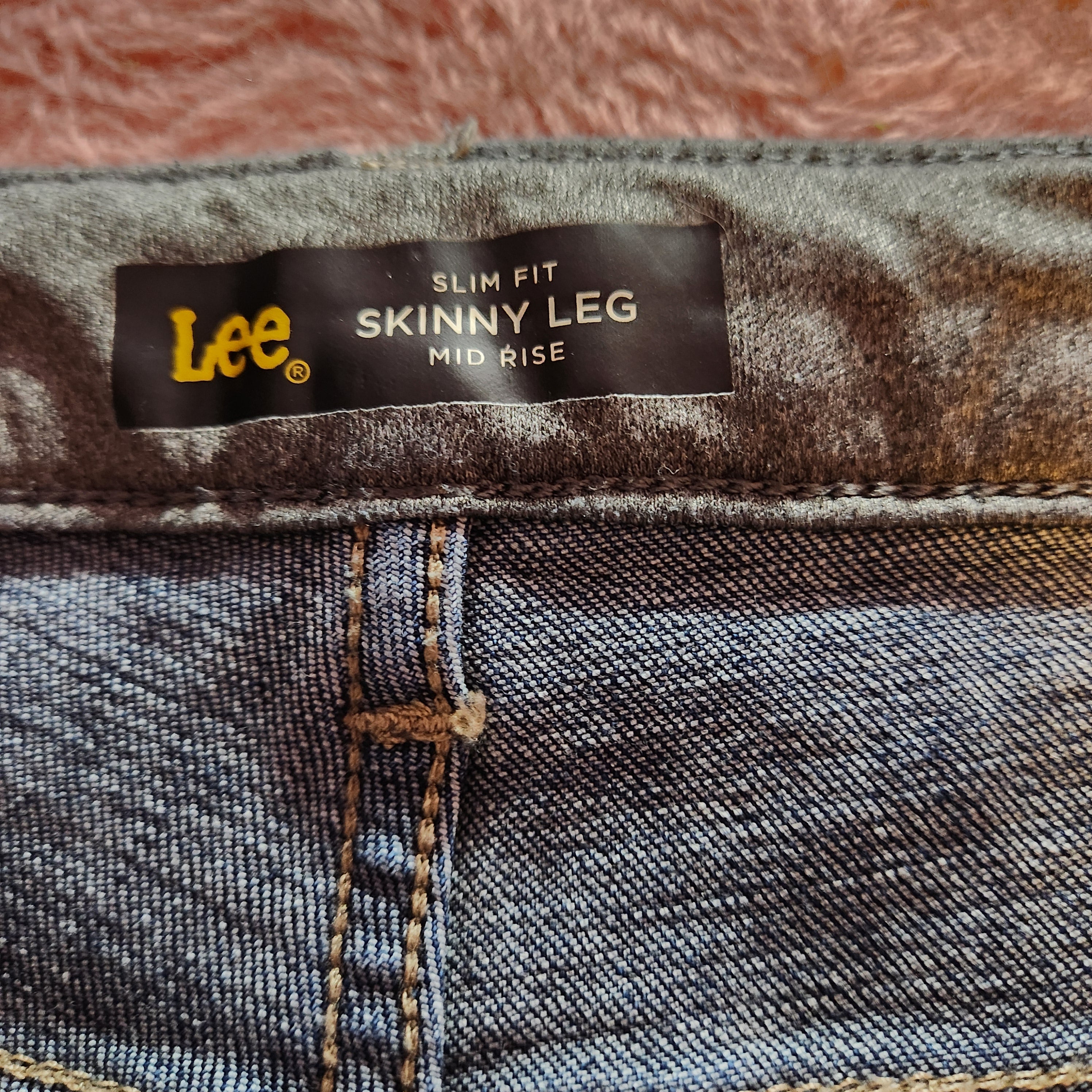 Lee SlimFit Skinny Leg Mid Rise Jeans
