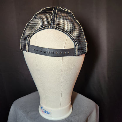 Jack Daniel's White and Black Trucker Hat
