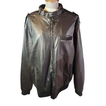 Members Only Jacket! Faux Leather Jacket