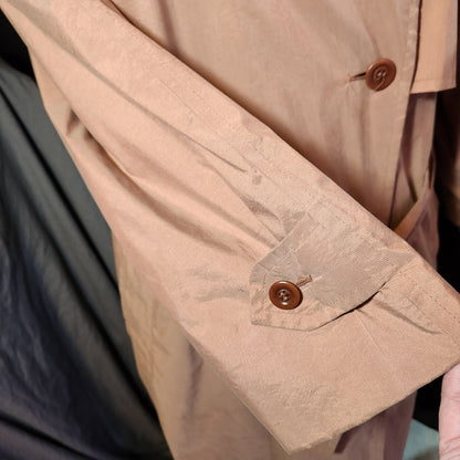 1990's Rose Gold Trench Coat