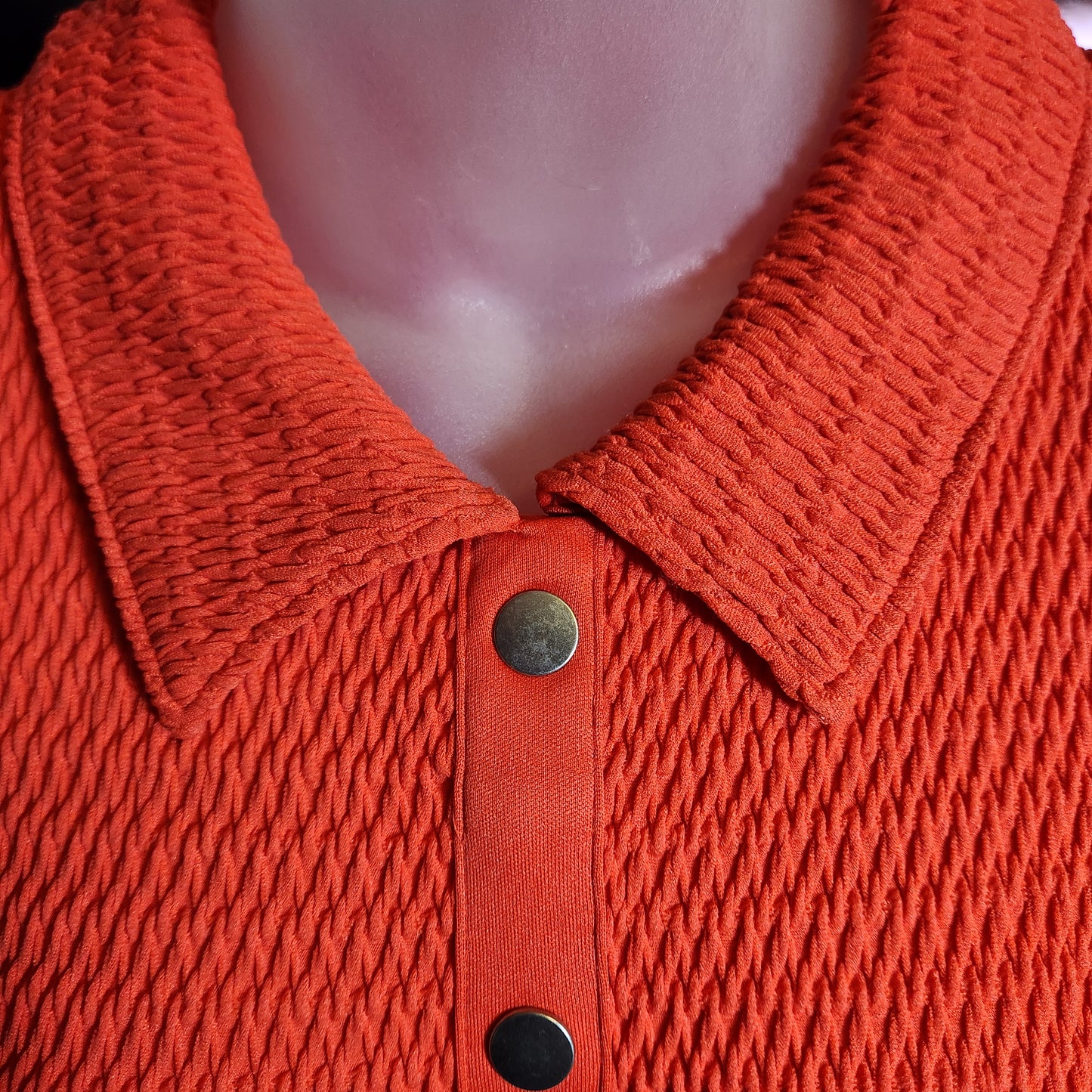 LOFT Orange Short Sleeve Top