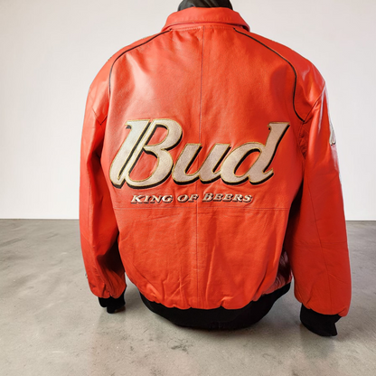 1990's Leather NASCAR "Dale Earnhardt Jr" Jacket
