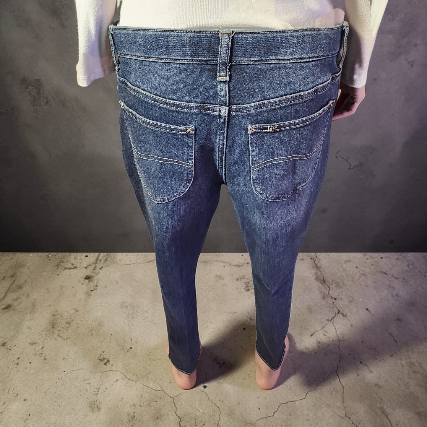 Lee SlimFit Skinny Leg Mid Rise Jeans