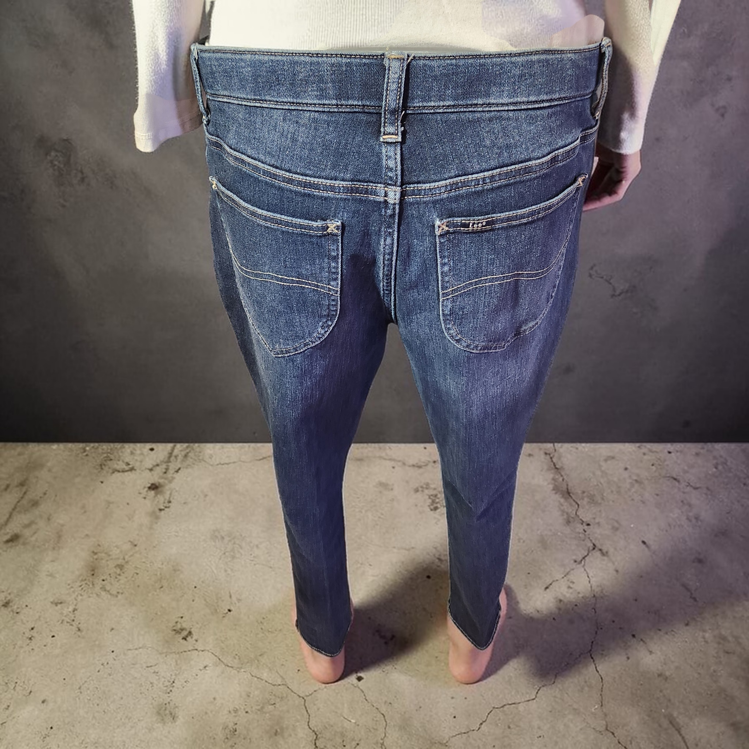 Lee SlimFit Skinny Leg Mid Rise Jeans