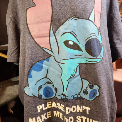 Navy Blue Stitch "Do Stuff" Tee
