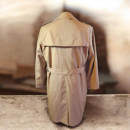 1990's Tan Trench Coat
