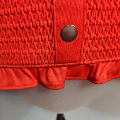 LOFT Orange Short Sleeve Top