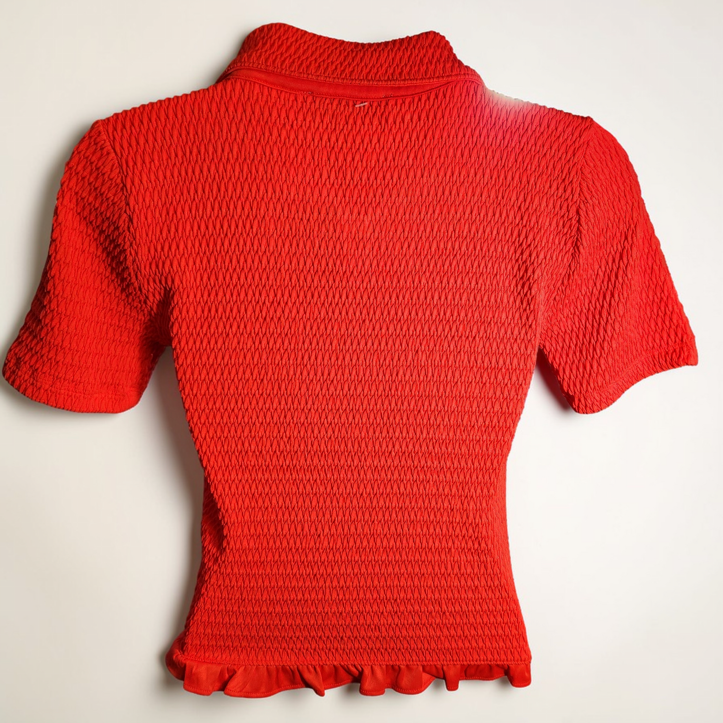 LOFT Orange Short Sleeve Top