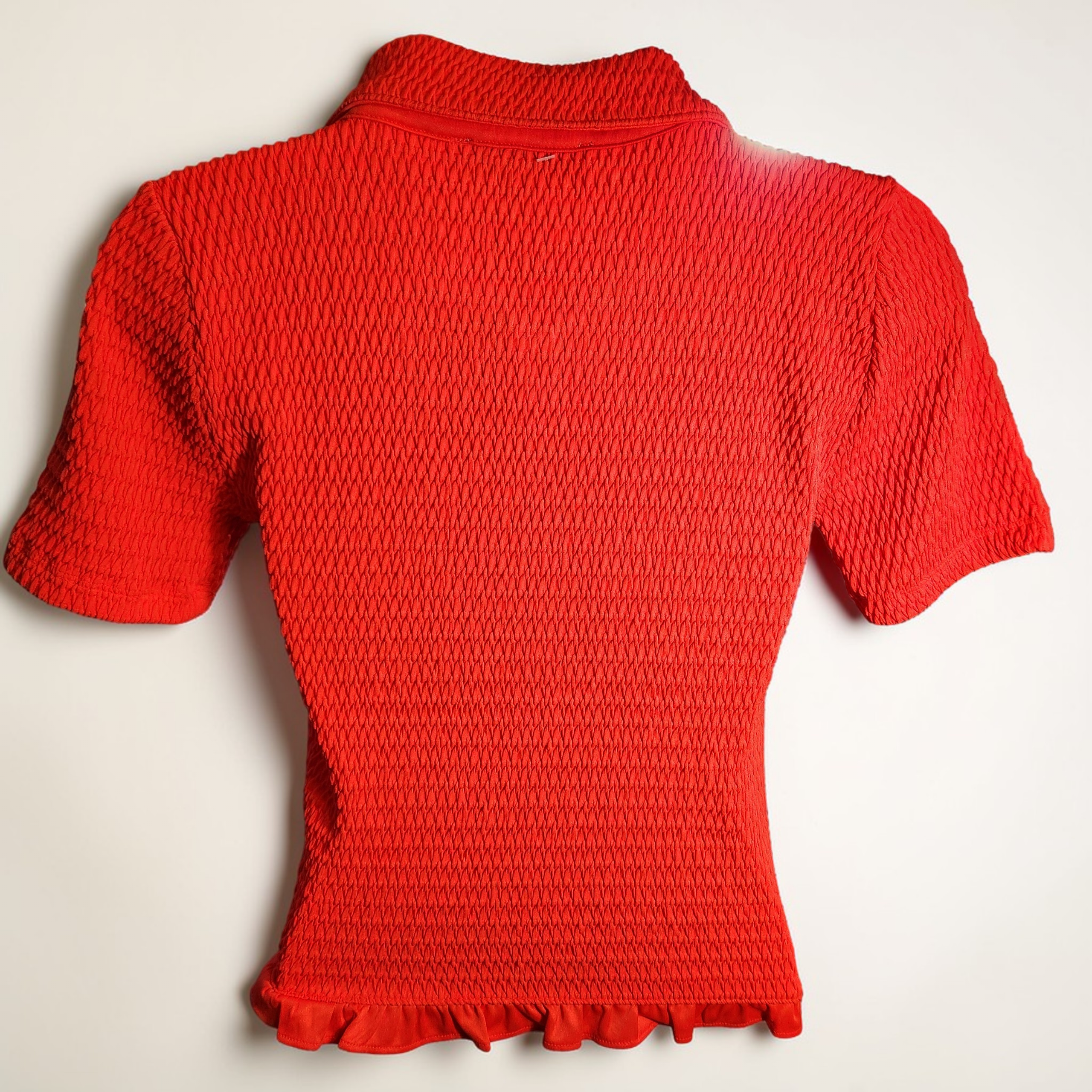 LOFT Orange Short Sleeve Top